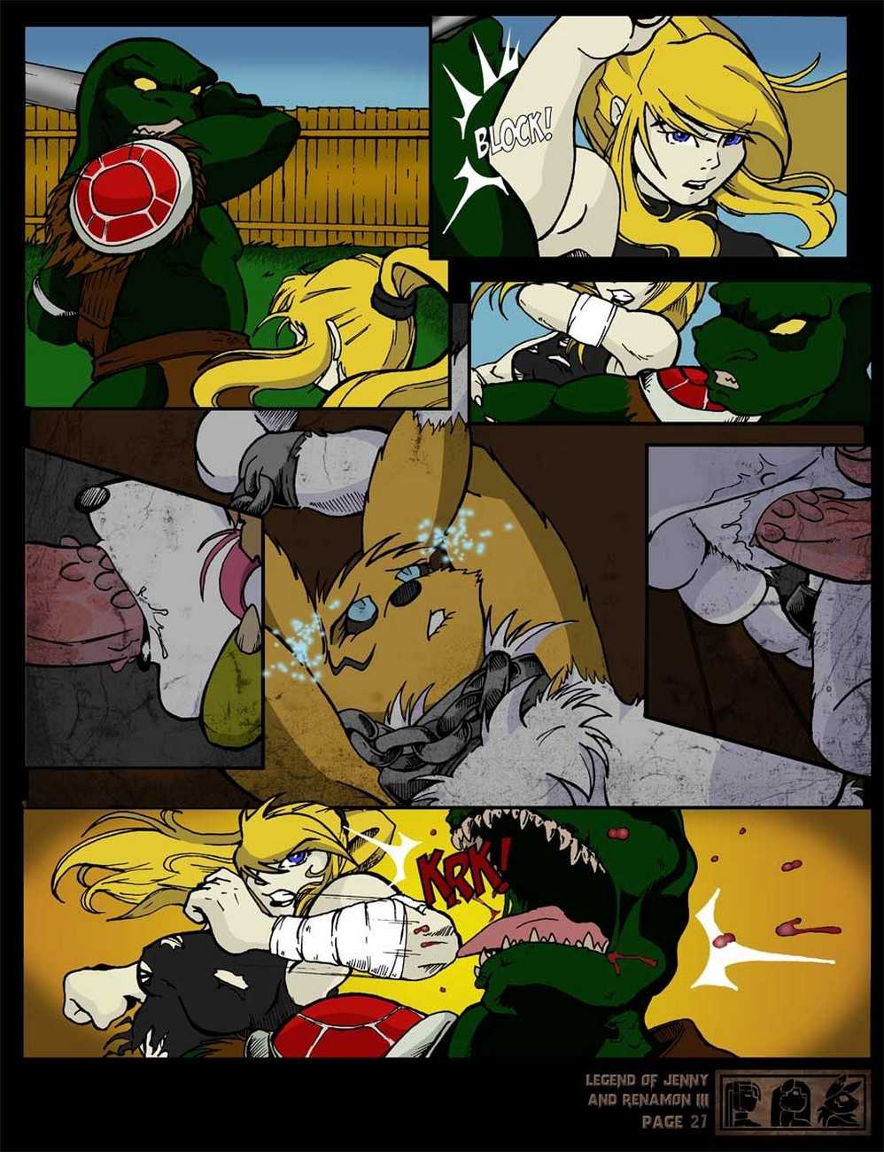 The Legend Of Jenny And Renamon 3 page 22