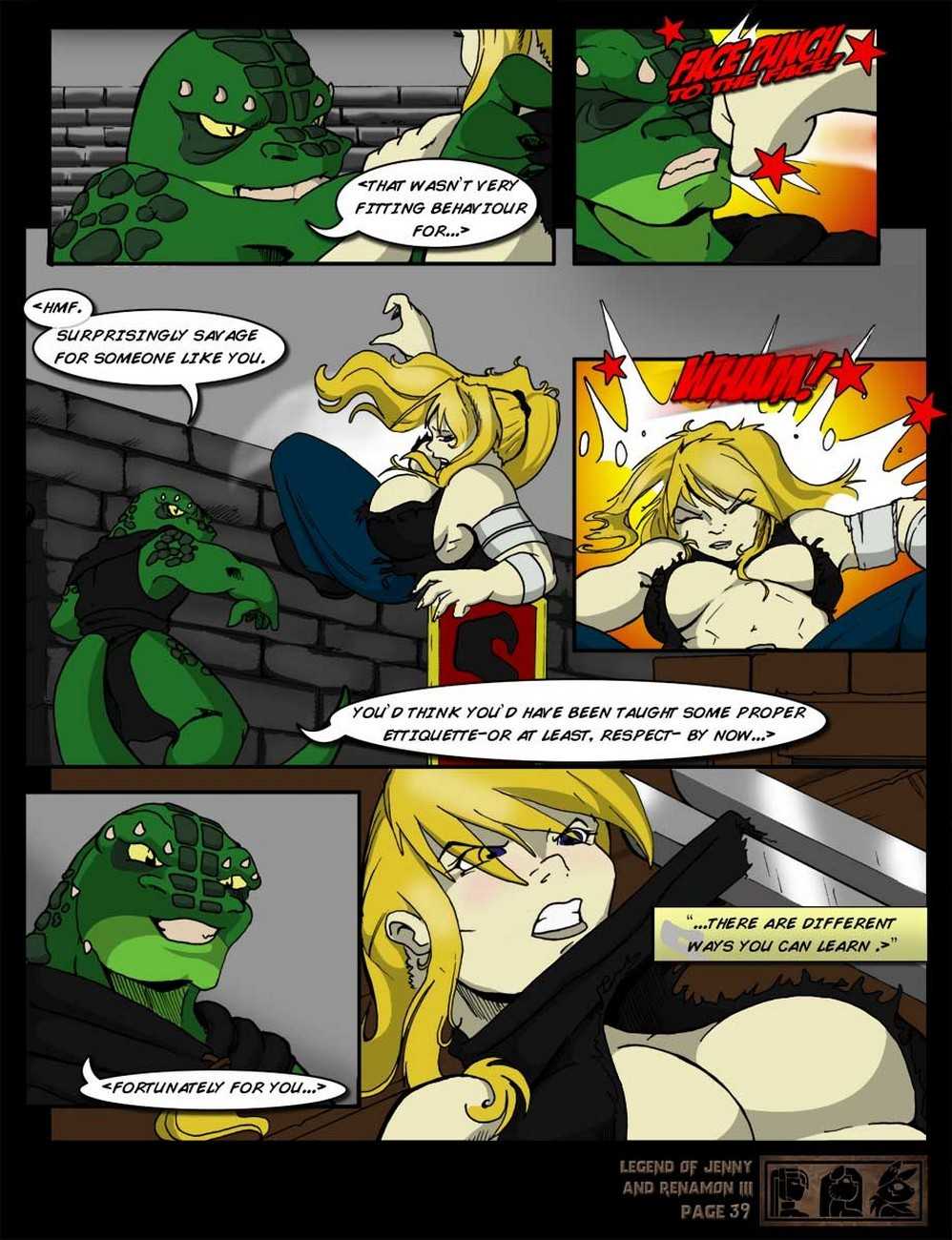 The Legend Of Jenny And Renamon 3 page 40