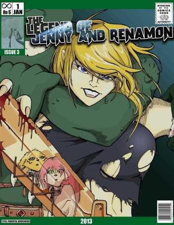 The Legend Of Jenny And Renamon 3 cover