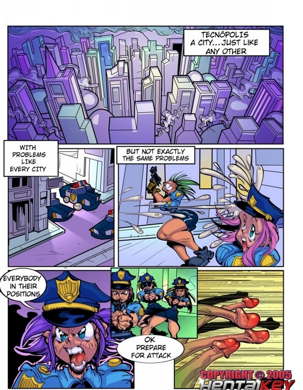 Lilly Heroine 1 - Danger Of The Big City page 2