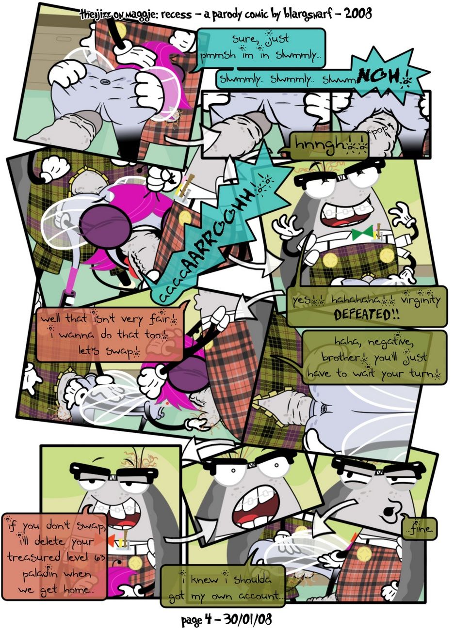 The Jizz On Maggie - Recess page 5