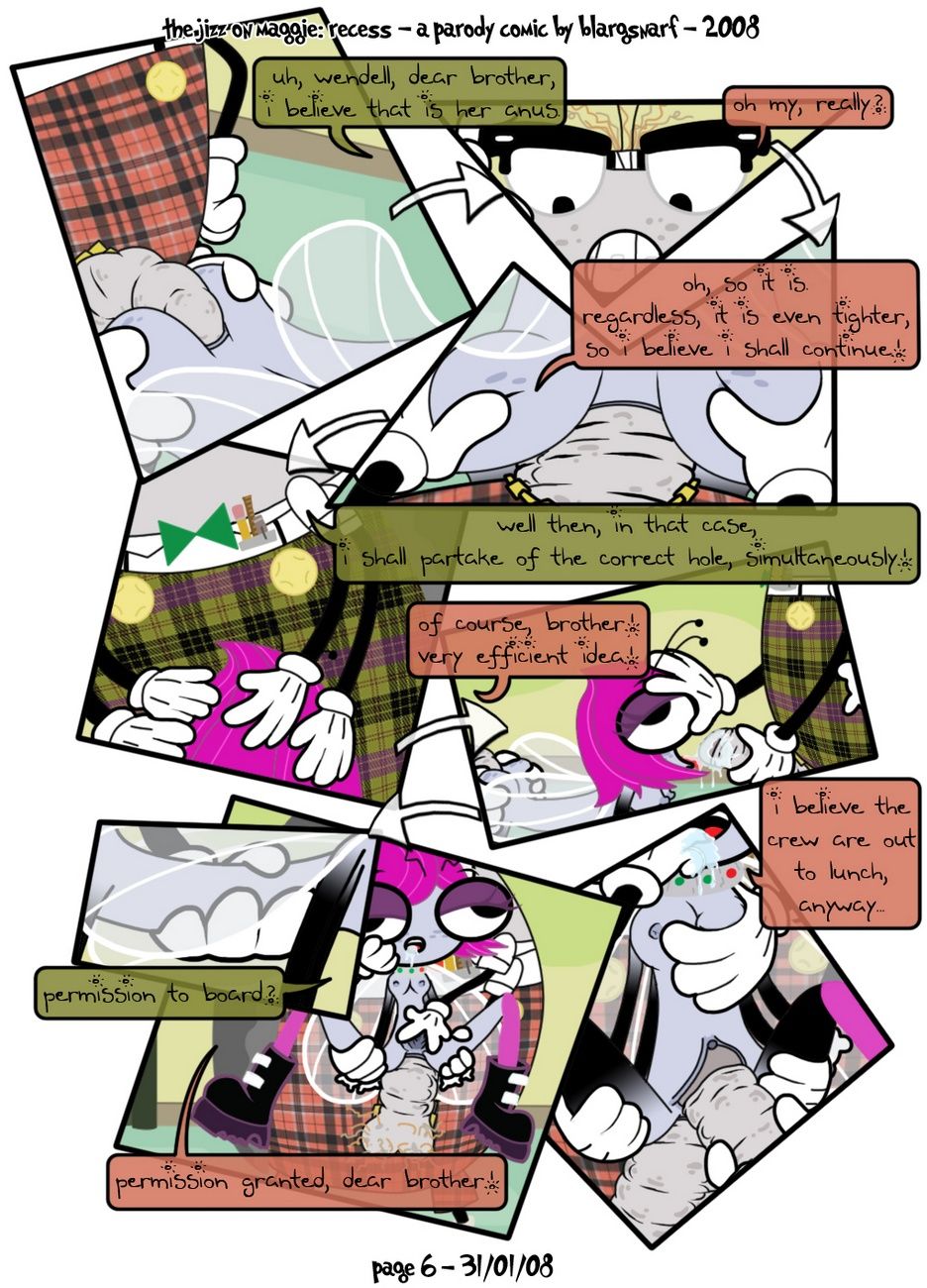 The Jizz On Maggie - Recess page 7
