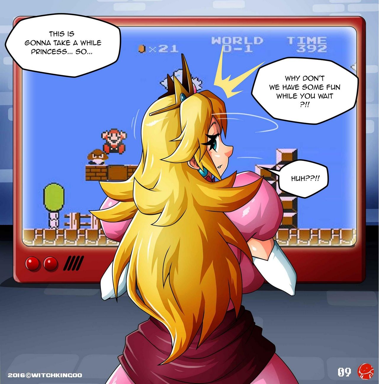 Princess Peach - Help Me Mario! page 10