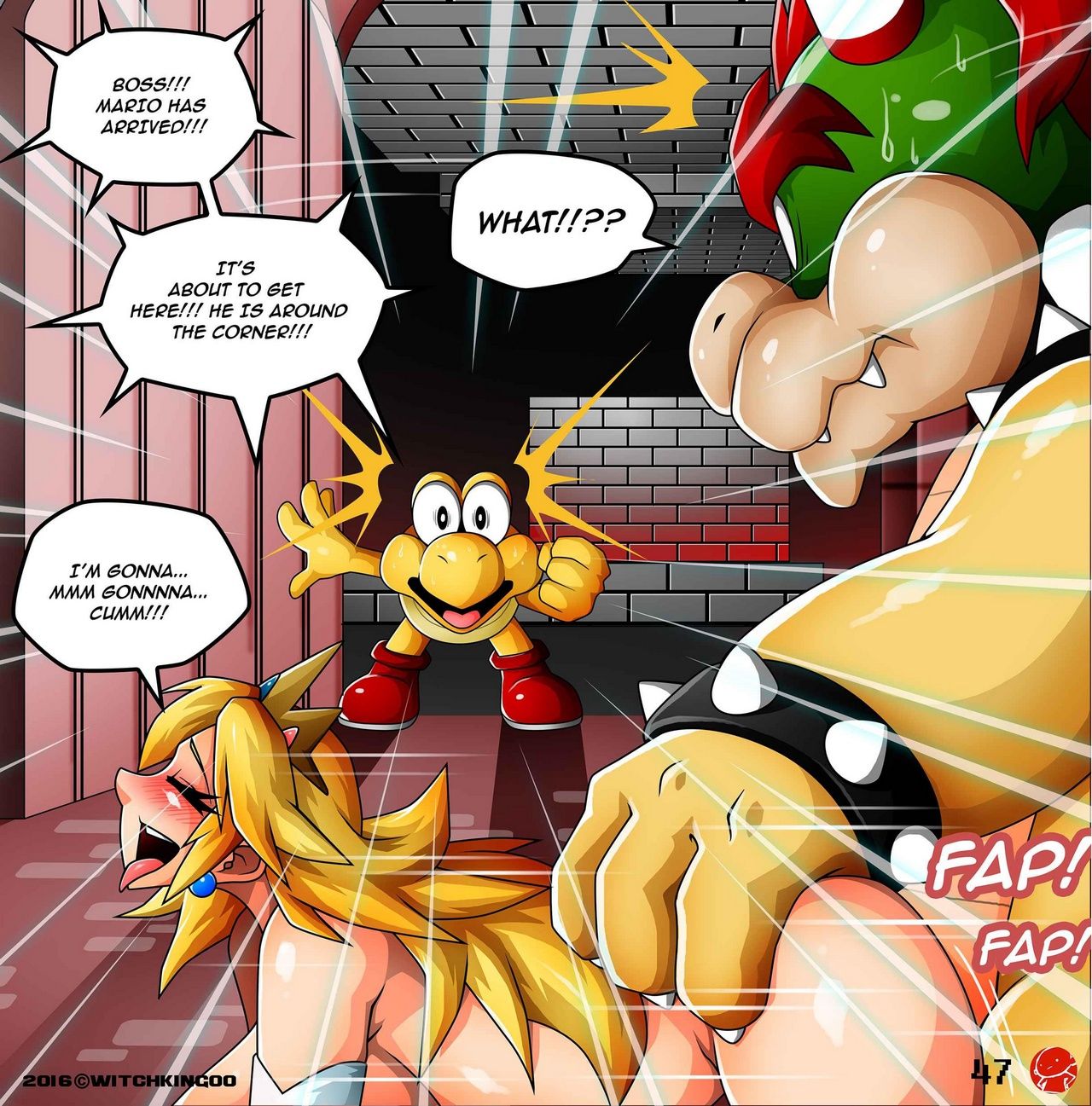 Princess Peach - Help Me Mario! page 49