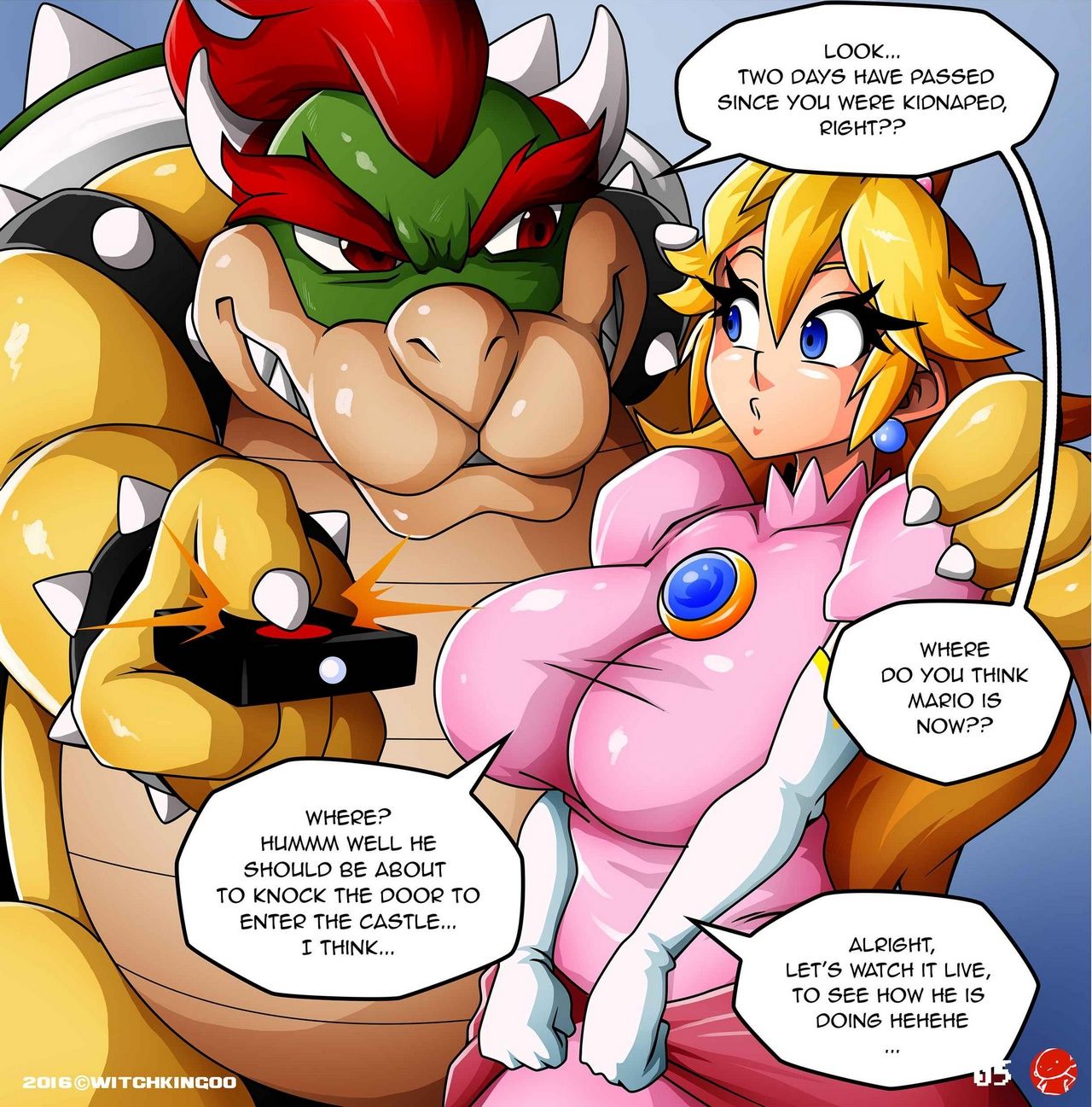 Princess Peach - Help Me Mario! page 6