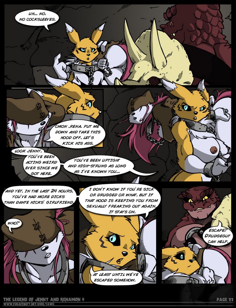The Legend Of Jenny And Renamon 4 page 13