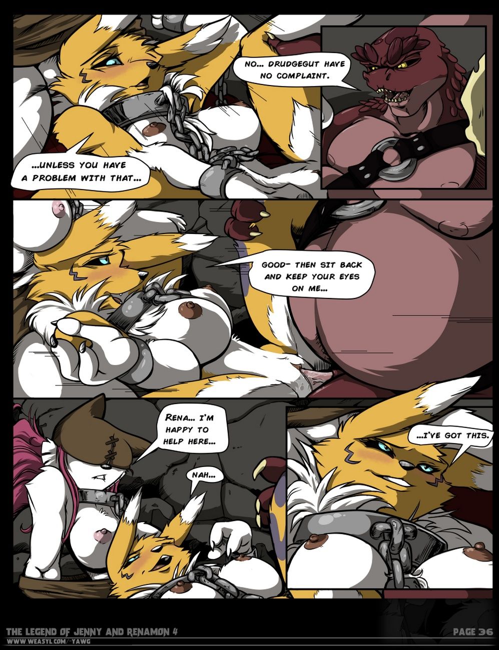 The Legend Of Jenny And Renamon 4 page 38