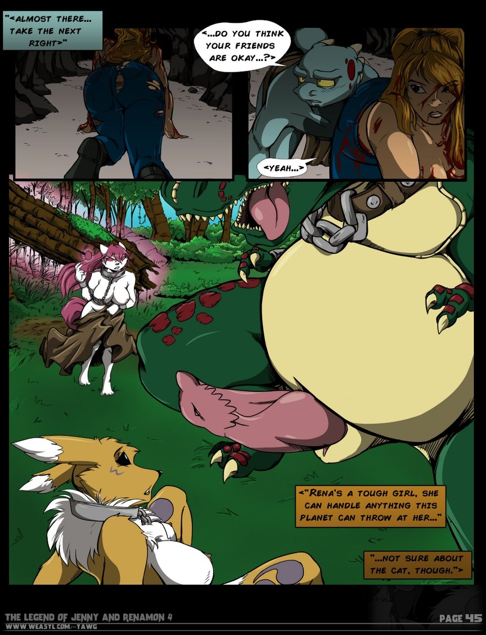 The Legend Of Jenny And Renamon 4 page 47