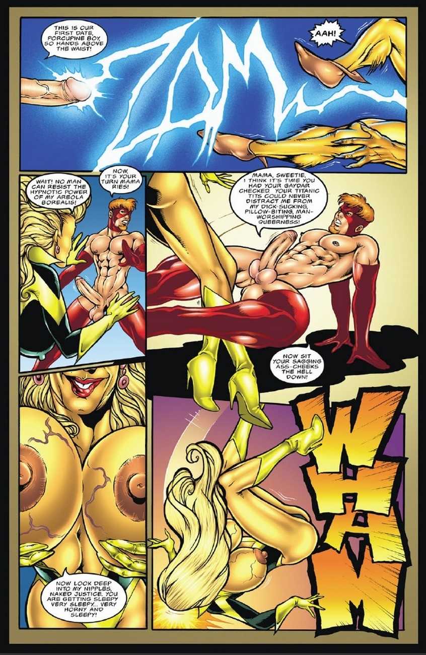 The Incredibly Hung Naked Justice 1 page 6