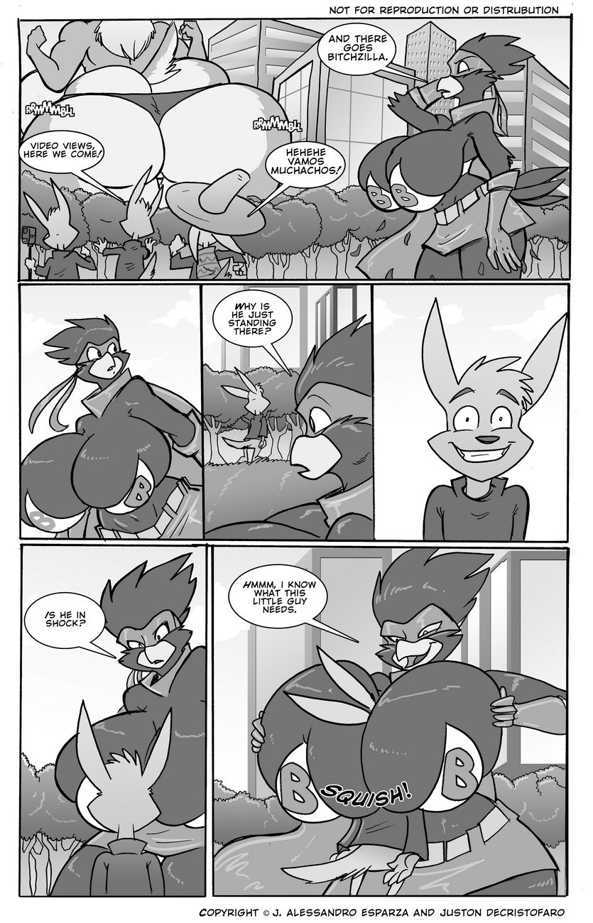 Attack Of The 50ft Wolfette 1 page 23
