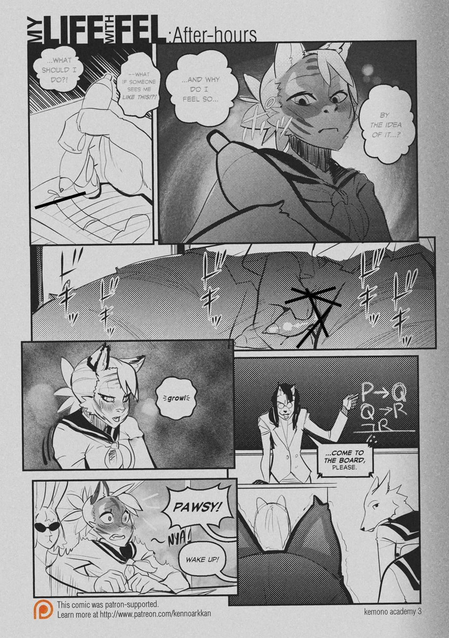 My Life With Fel - Kemono Academy page 4