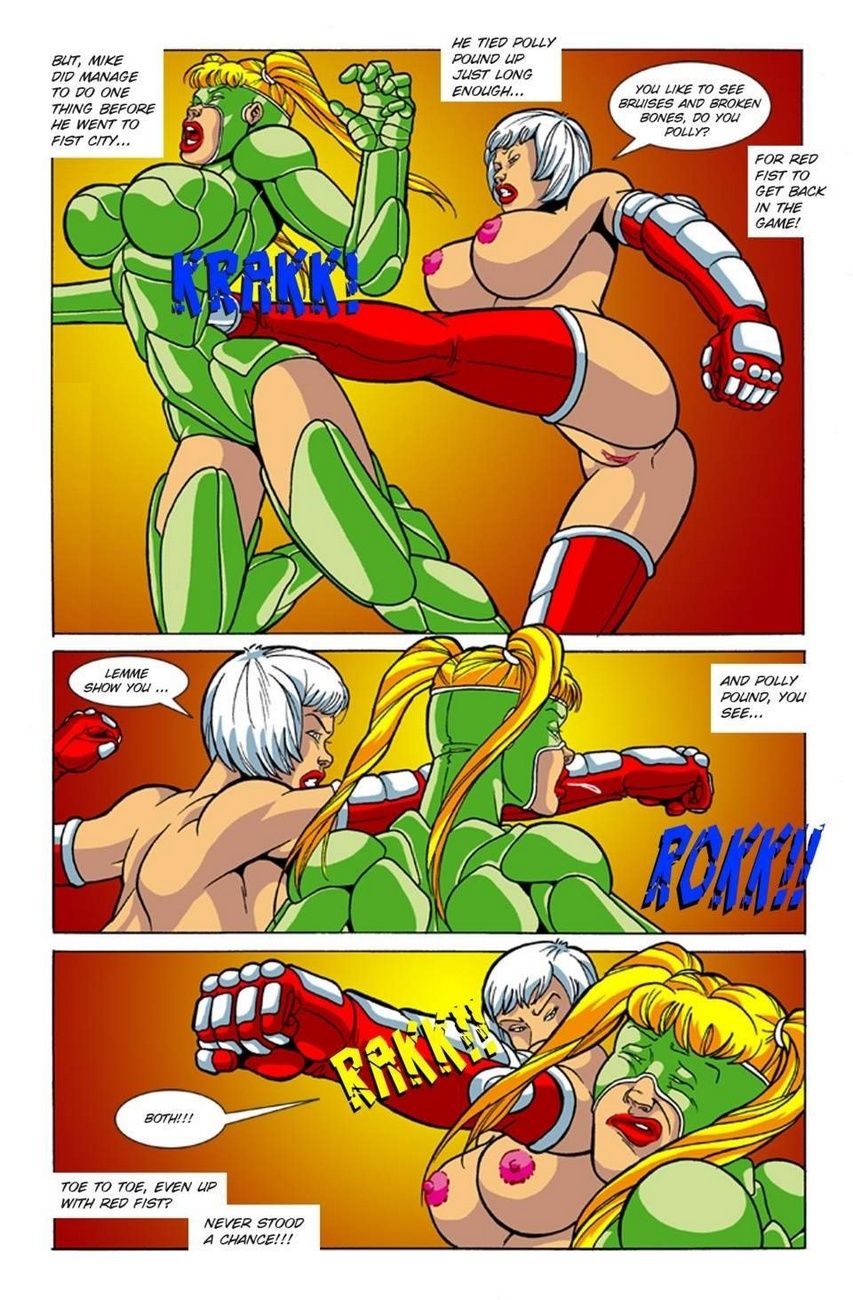 Omega Fighters 3 - Red Fist VS Polly Punch page 5