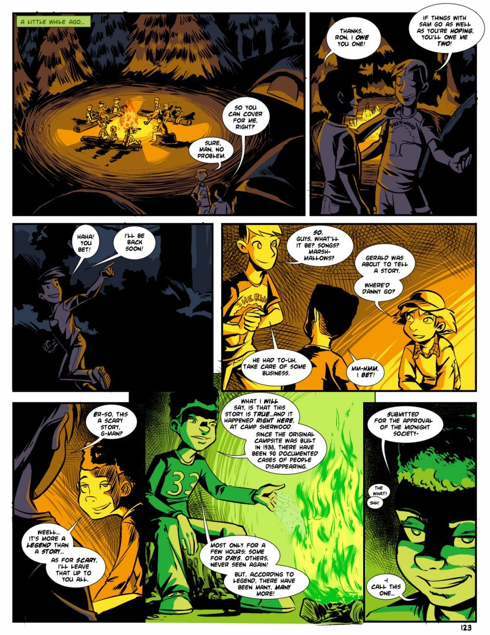 Camp Sherwood [Mr.D] (Ongoing) page 124