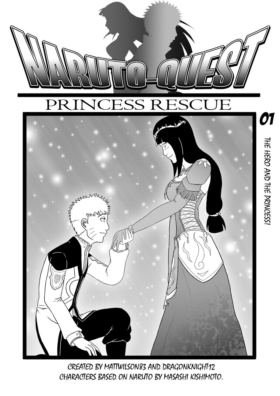 Naruto-Quest 1 - The Hero And The Princess! page 1