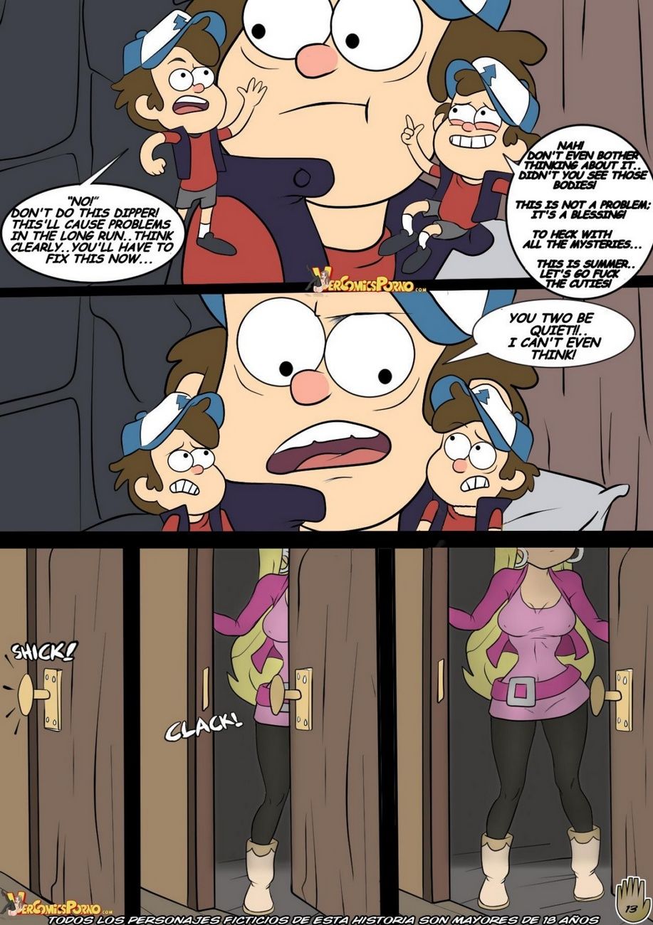 Gravity Falls - Big Mysteries page 14