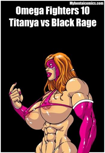 Omega Fighters 10 - Titanya vs Black Rage cover