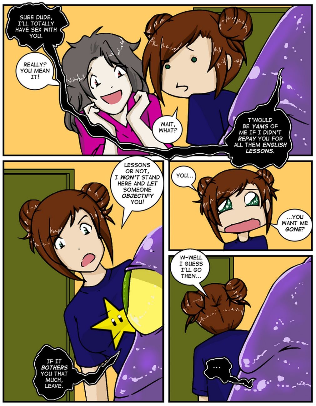 A Date With A Tentacle Monster 3 - Tentacle Hospitality page 7