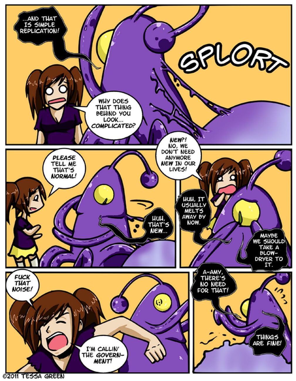 A Date With A Tentacle Monster 4 - Tentacle Multiplicity page 7