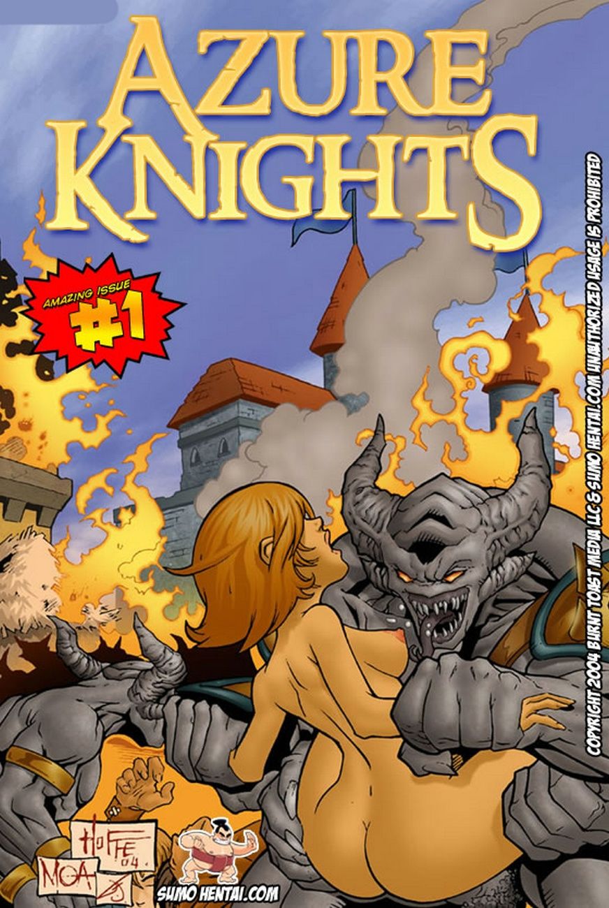 Azure Knights page 1