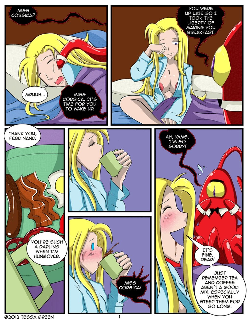 A Date With A Tentacle Monster 5 - Tentacle Competition page 2