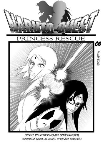 Naruto-Quest 6 - Fallen Bond cover