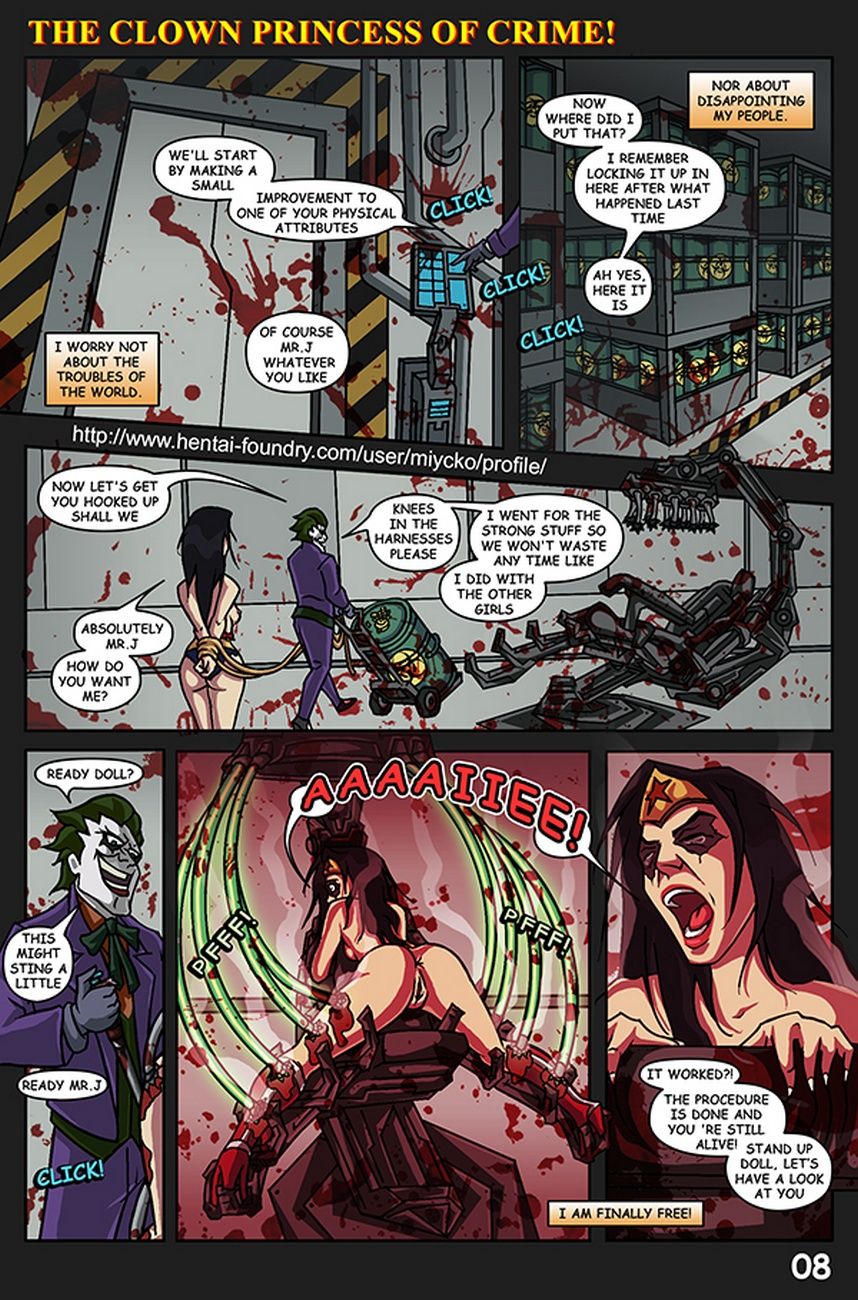 The Clown Princess Of Crime page 9