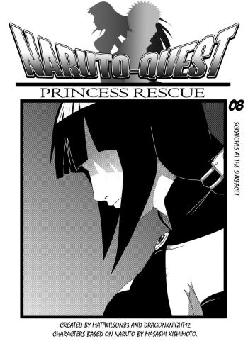 Naruto-Quest 8 - Scratches At The Surface cover