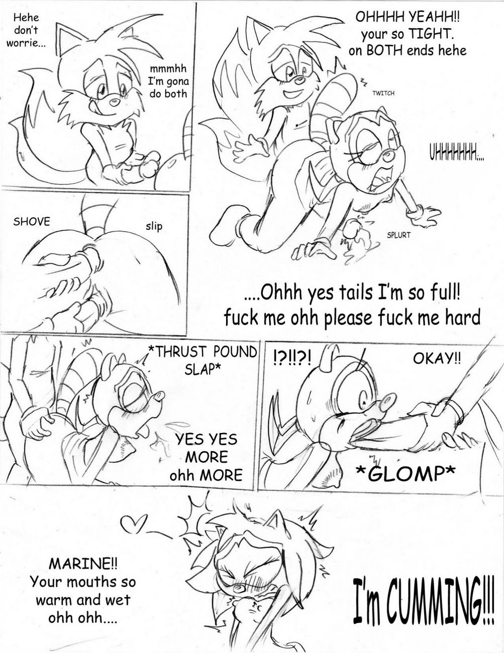 Tails' Wake Up Call page 13