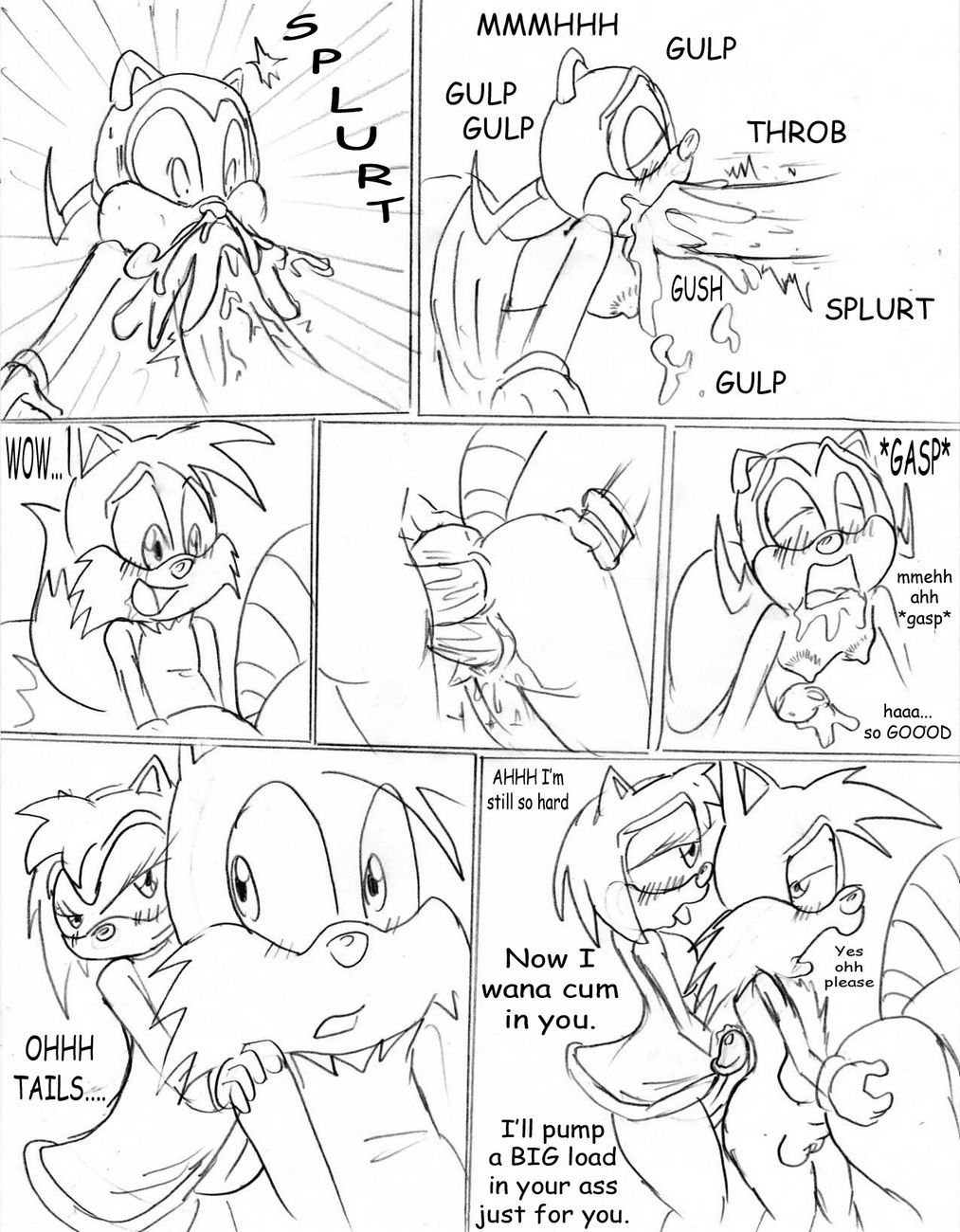 Tails' Wake Up Call page 14