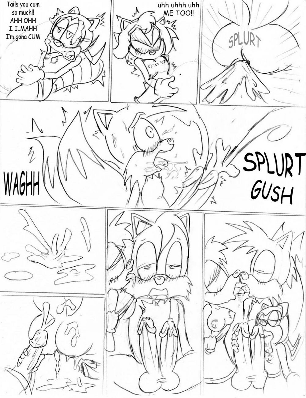 Tails' Wake Up Call page 18