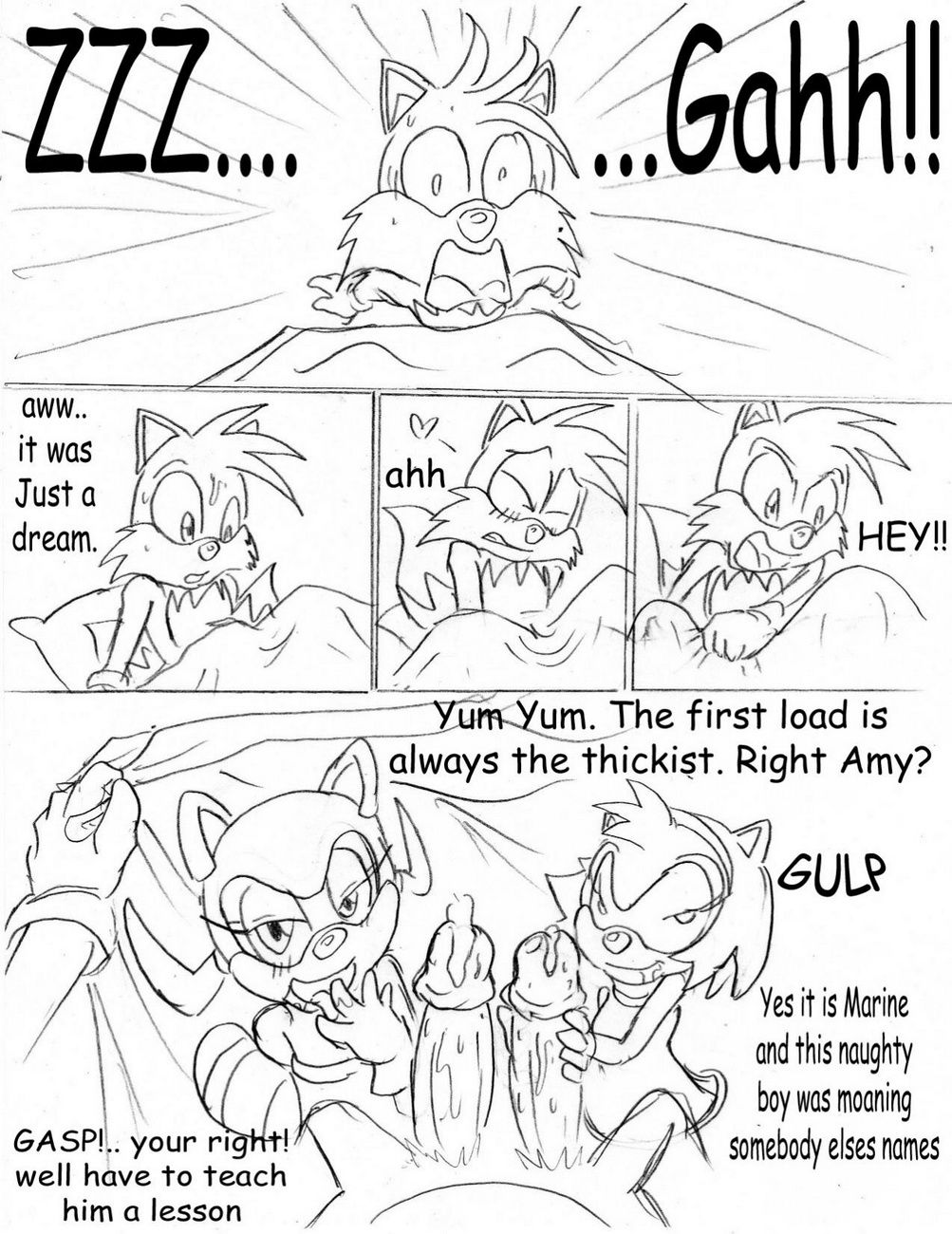 Tails' Wake Up Call page 4
