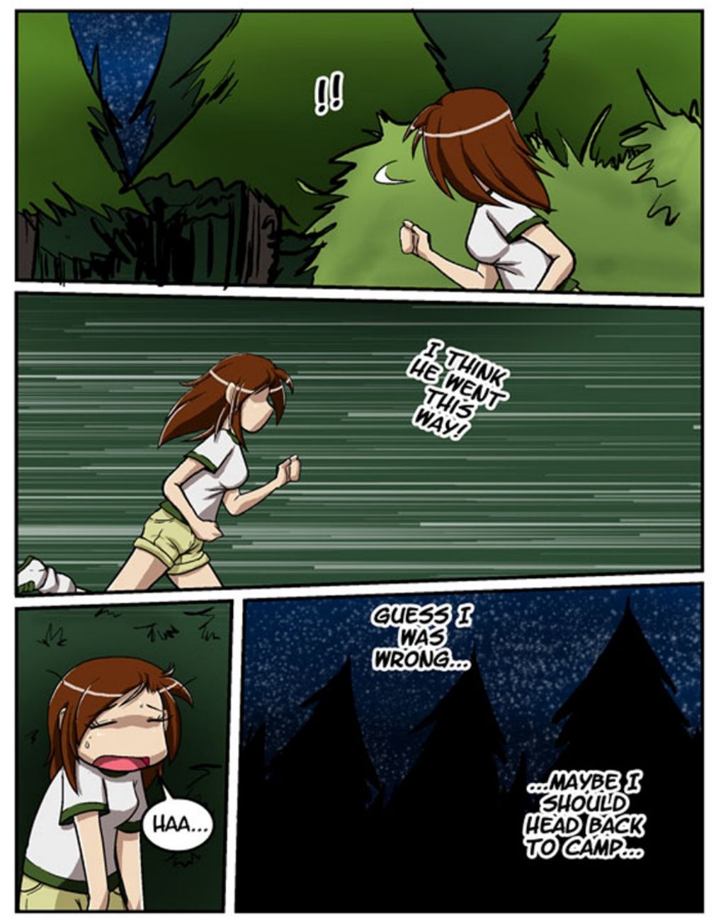 A Date With A Tentacle Monster 6 - Tentacle Summer Camp Part 1 page 17