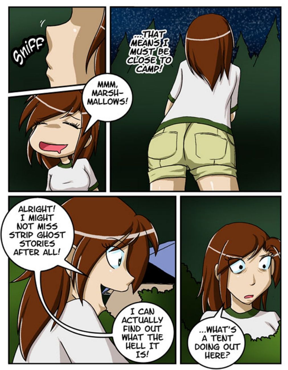 A Date With A Tentacle Monster 6 - Tentacle Summer Camp Part 1 page 19