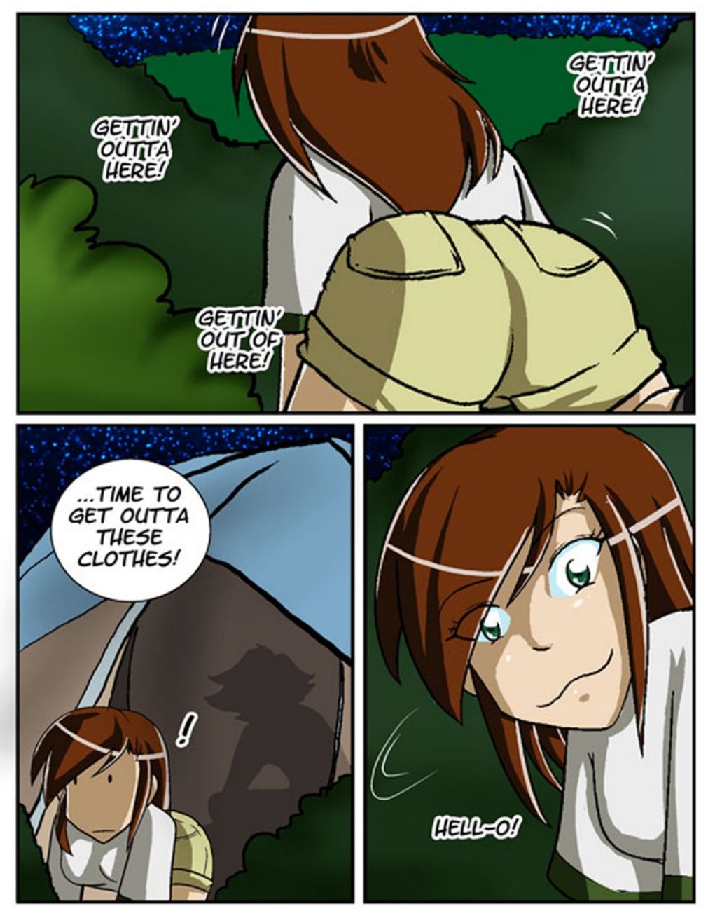 A Date With A Tentacle Monster 6 - Tentacle Summer Camp Part 1 page 21