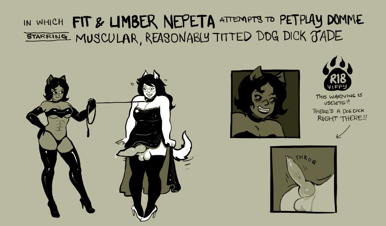 Fit & Limber Nepeta Tries To Petplay Domme page 2
