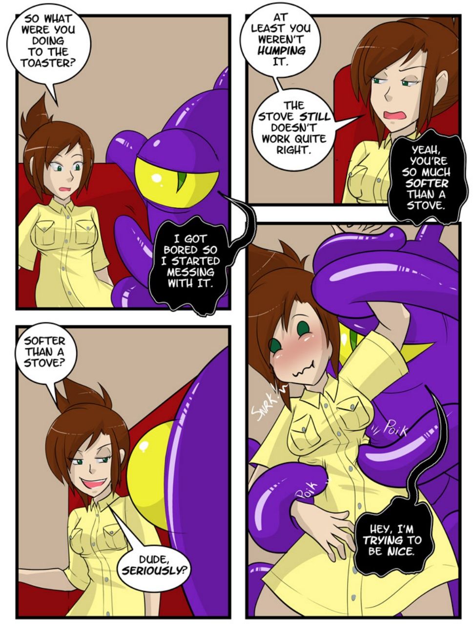 A Date With A Tentacle Monster 7 page 19