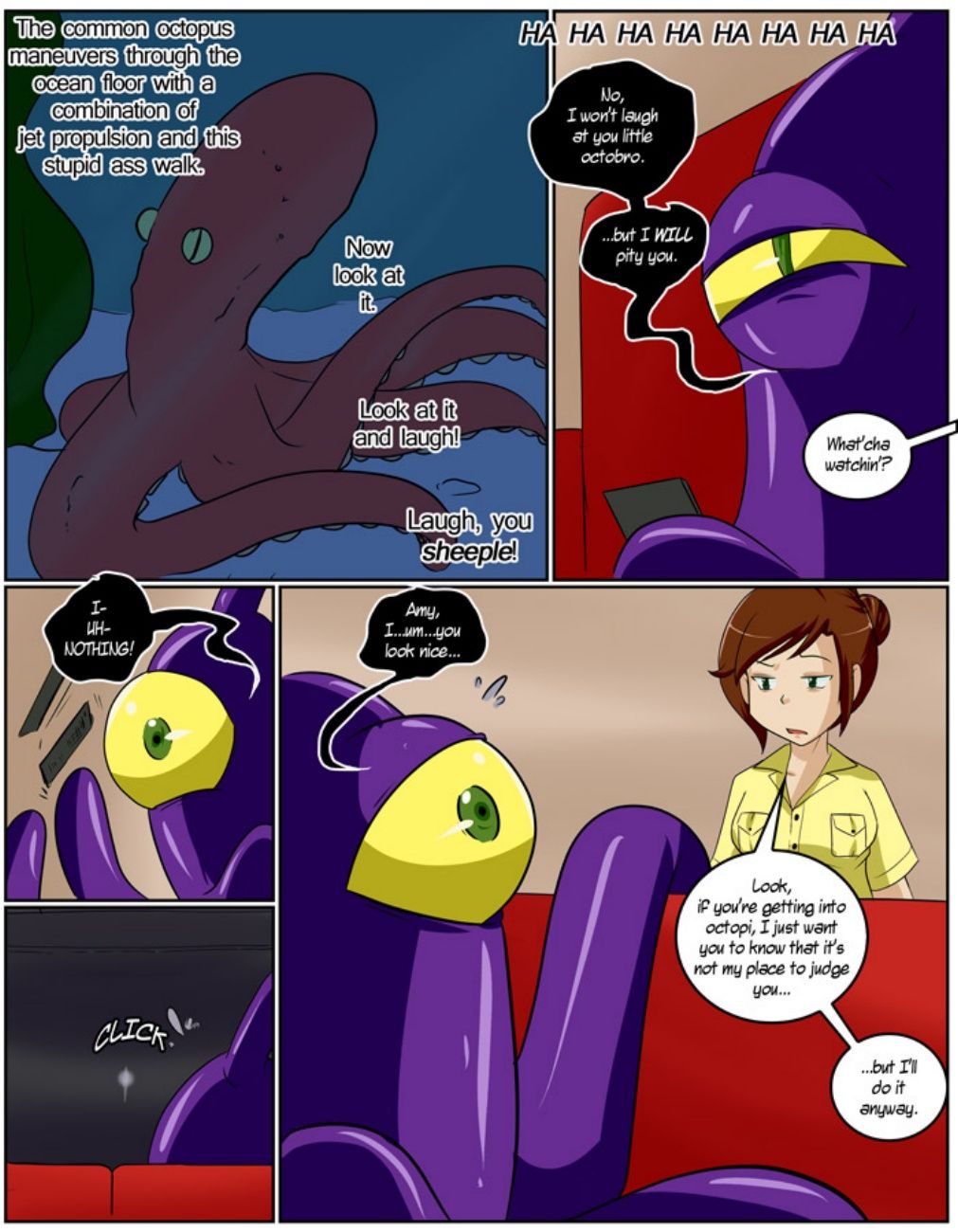 A Date With A Tentacle Monster 7 page 5