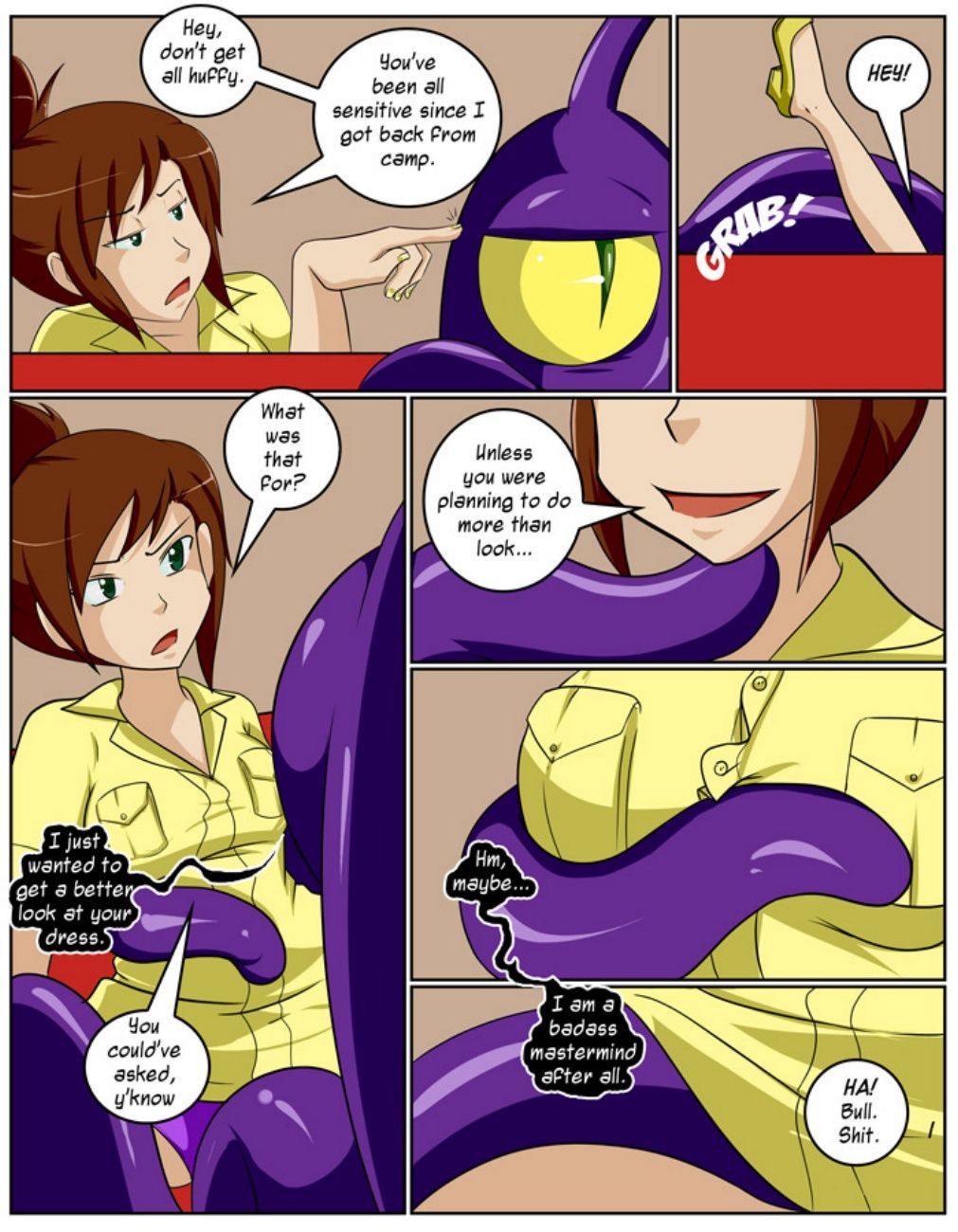 A Date With A Tentacle Monster 7 page 6