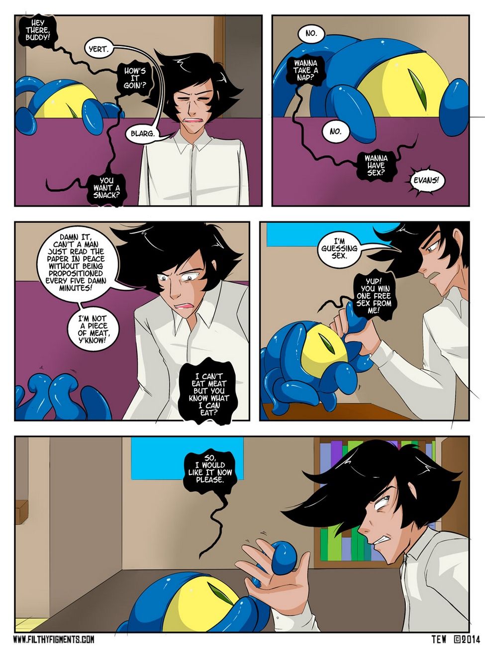 A Date With A Tentacle Monster 8 page 3