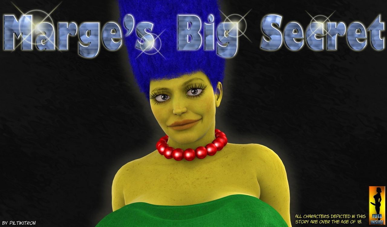 Marge's Big Secret page 1