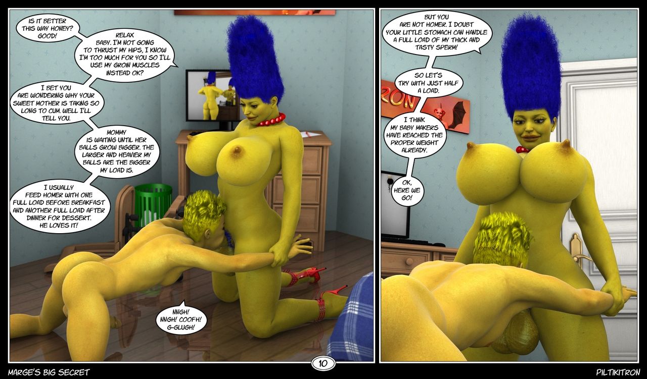 Marge's Big Secret page 11