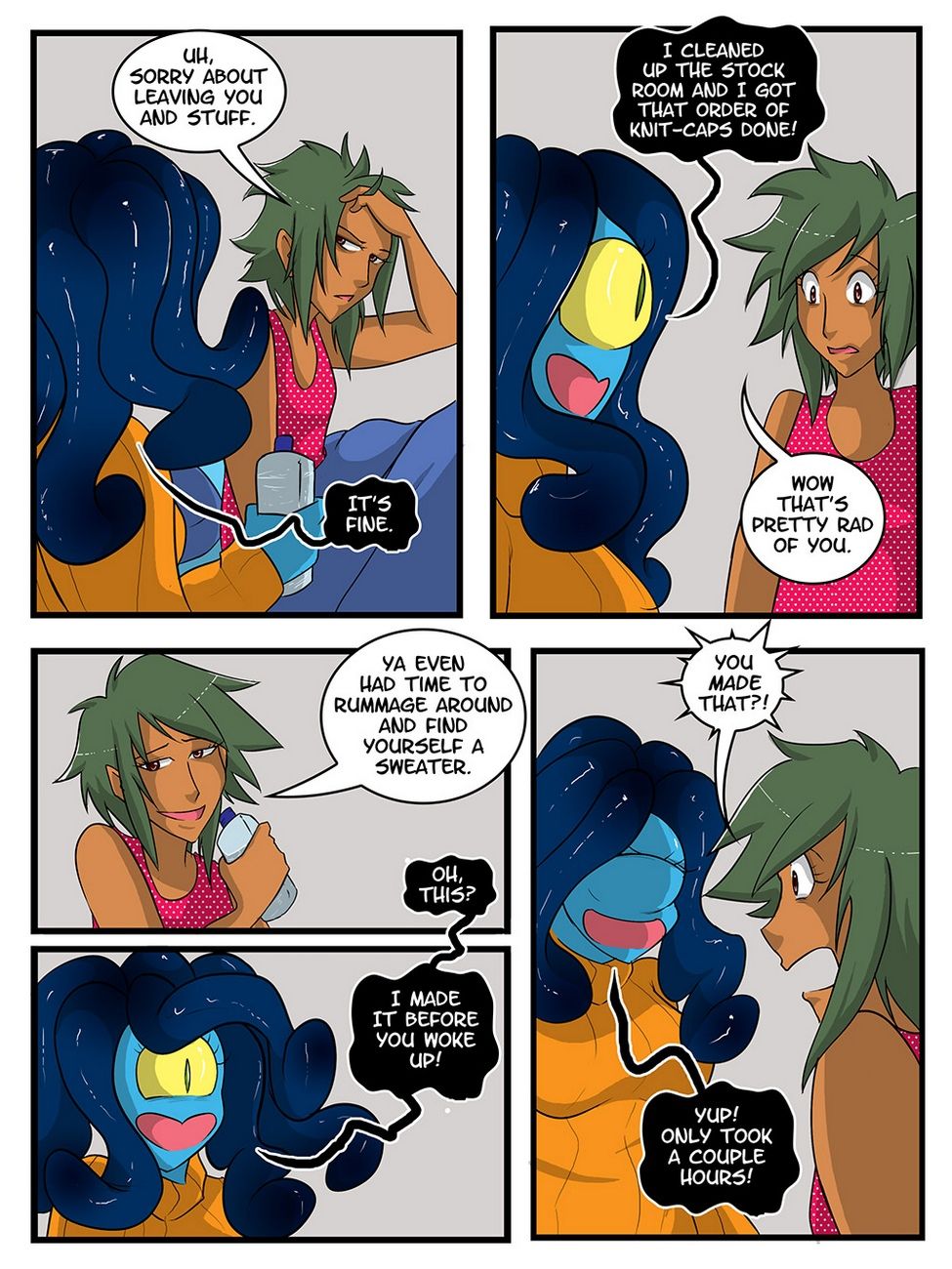 A Date With A Tentacle Monster 9 page 10