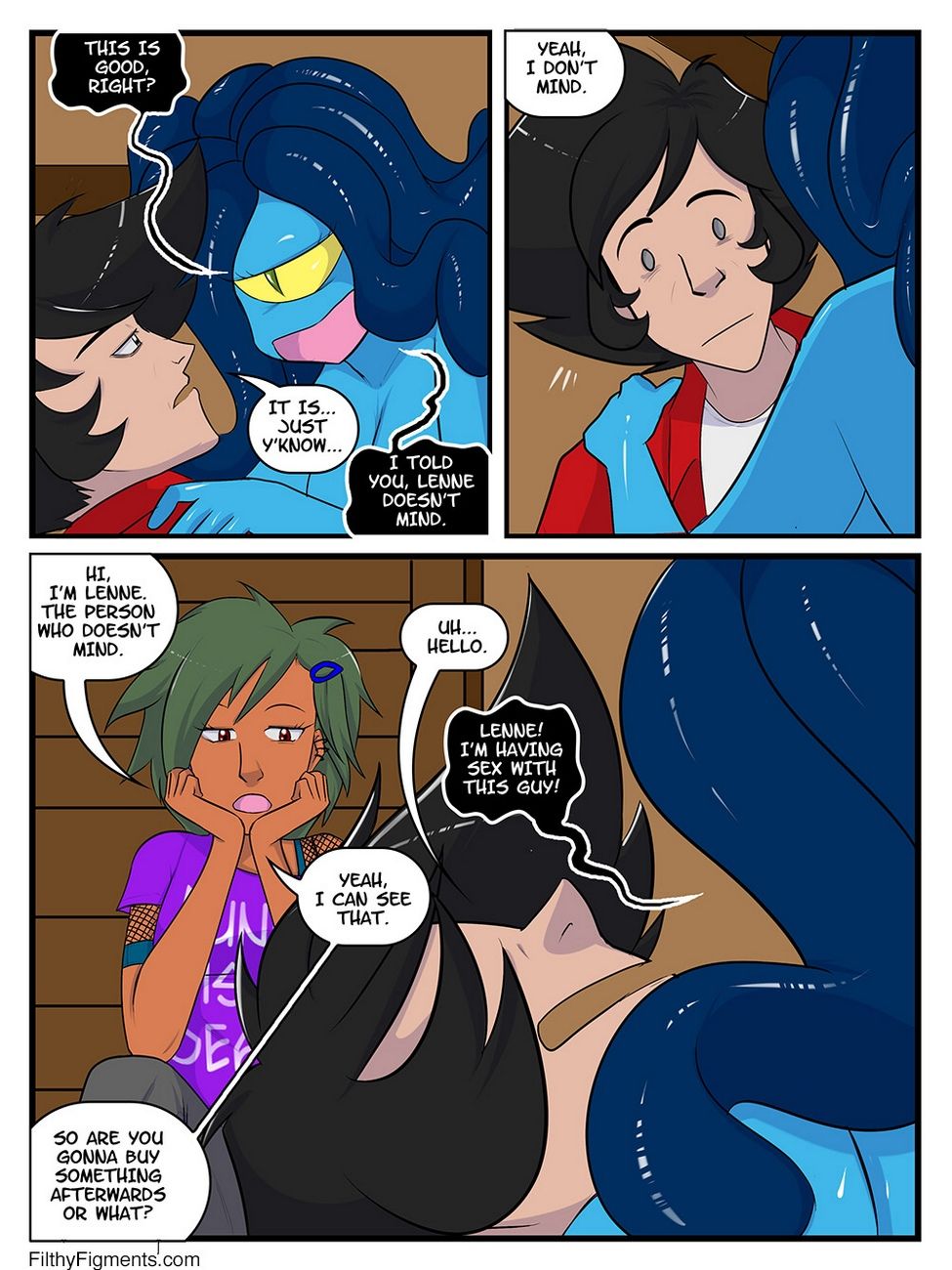 A Date With A Tentacle Monster 10 page 14