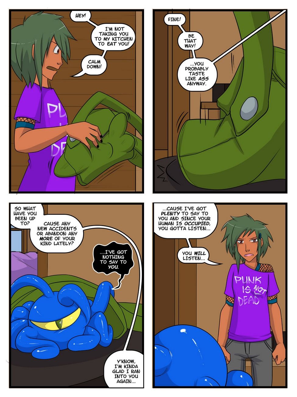 A Date With A Tentacle Monster 10 page 17