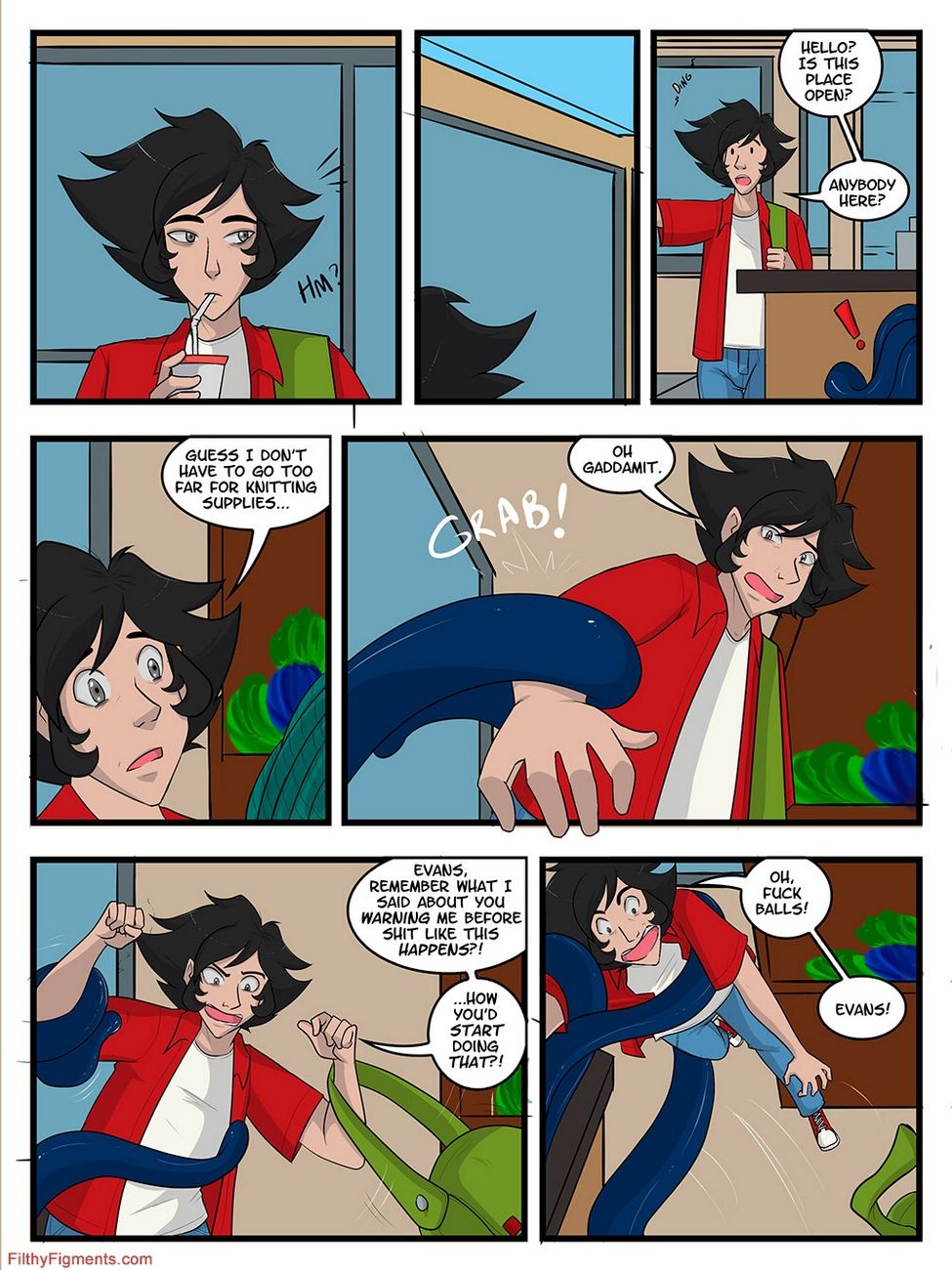 A Date With A Tentacle Monster 10 page 5