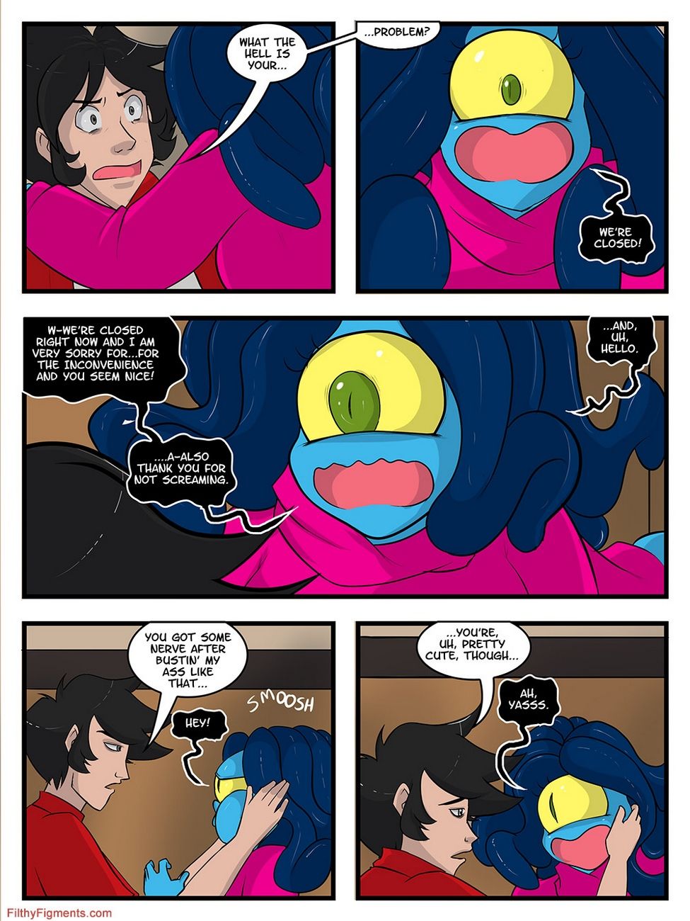 A Date With A Tentacle Monster 10 page 6