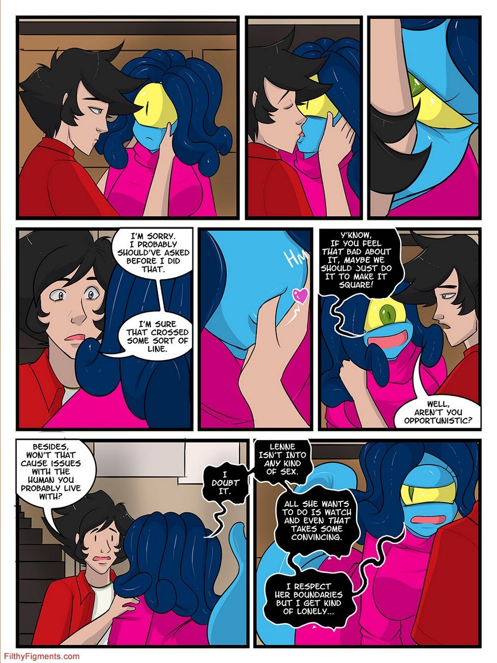 A Date With A Tentacle Monster 10 page 7
