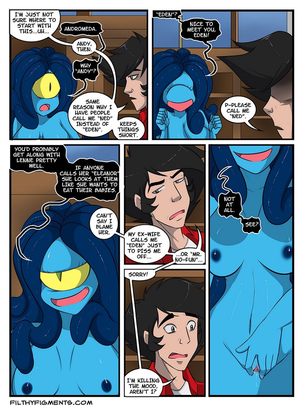 A Date With A Tentacle Monster 10 page 9