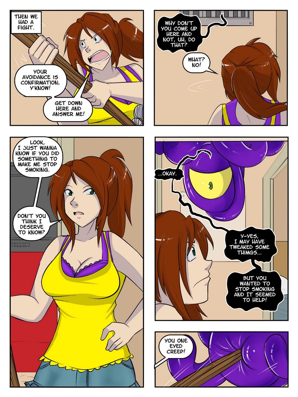 A Date With A Tentacle Monster 11 page 4