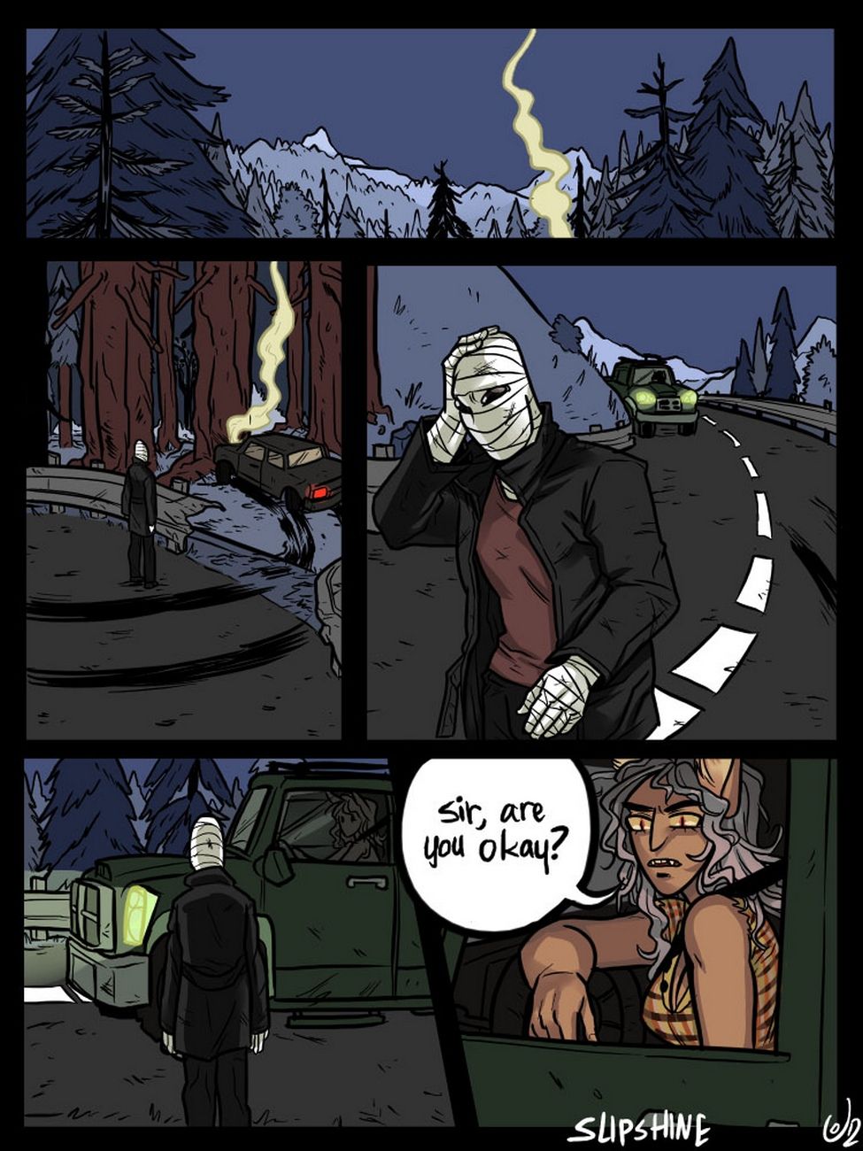 Mr Invisible & The Werewolf page 2